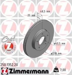 ZIMMERMANN Disc frana ZIMMERMANN COAT Z 250.1352. 20 (250.1352.20)