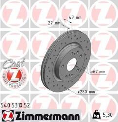 ZIMMERMANN Disc frana ZIMMERMANN SPORT Z 540.5310. 52 (540.5310.52)