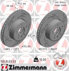 ZIMMERMANN Disc frana ZIMMERMANN BLACK Z 150.3403. 53 (150.3403.53)