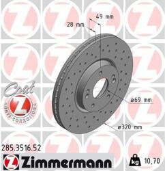 ZIMMERMANN Disc frana ZIMMERMANN SPORT Z 285.3516. 52 (285.3516.52)