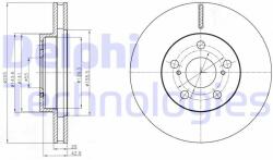 DELPHI Disc frana DELPHI BG4290 (BG4290) - automobilus