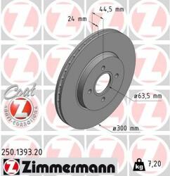 ZIMMERMANN Disc frana ZIMMERMANN COAT Z 250.1393. 20 (250.1393.20)