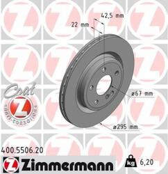 ZIMMERMANN Disc frana ZIMMERMANN COAT Z 400.5506. 20 (400.5506.20)
