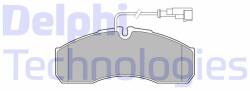 DELPHI set placute frana, frana disc DELPHI LP3574 (LP3574)