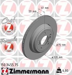 ZIMMERMANN Disc frana ZIMMERMANN FORMULA Z 150.3455. 75 (150.3455.75)