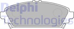 DELPHI set placute frana, frana disc DELPHI LP1526 (LP1526)