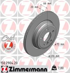 ZIMMERMANN Disc frana ZIMMERMANN COAT Z 150.2904. 20 (150.2904.20)