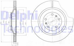 DELPHI Disc frana DELPHI BG4292C (BG4292C) - automobilus