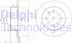DELPHI Disc frana DELPHI BG3609 (BG3609)
