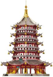 Piececool Puzzle 3D Piececool, Leifeng Pagoda, Metal, 796 piese