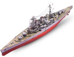 Piececool Puzzle 3D Piececool, Vasul de Razboi HMS HOOD, Metal, 270 piese