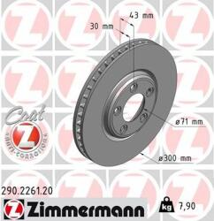 ZIMMERMANN Disc frana ZIMMERMANN COAT Z 290.2261. 20 (290.2261.20)