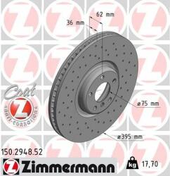 ZIMMERMANN Disc frana ZIMMERMANN SPORT Z 150.2948. 52 (150.2948.52)