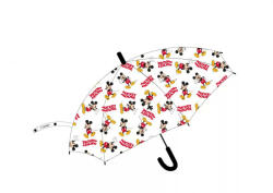 E plus M Disney Mickey gyerek félautomata átlátszó esernyő Ø74 cm (EMM5250125)