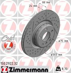 ZIMMERMANN Disc frana ZIMMERMANN FORMULA F 150.2922. 32 (150.2922.32)