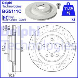 DELPHI Disc frana DELPHI BG5111C (BG5111C)