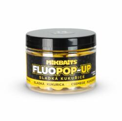 Mikbaits POP-UP FLUO BOJLI 150ml - ÉDES KUKORICA 14mm