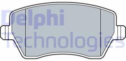 DELPHI set placute frana, frana disc DELPHI LP3550 (LP3550)