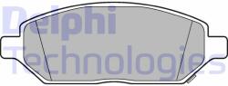 DELPHI set placute frana, frana disc DELPHI LP3236 (LP3236)
