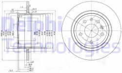 DELPHI Disc frana DELPHI BG3908C (BG3908C)