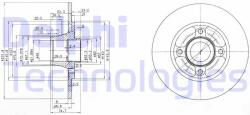 DELPHI Disc frana DELPHI BG3360 (BG3360)