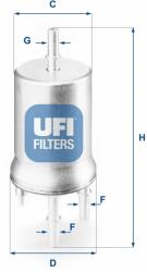 UFI filtru combustibil UFI 31.832. 00 (31.832.00) - automobilus