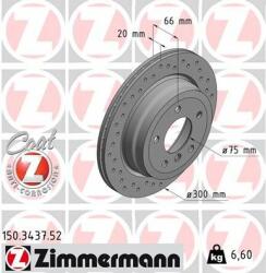 ZIMMERMANN Disc frana ZIMMERMANN SPORT Z 150.3437. 52 (150.3437.52)