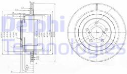 DELPHI Disc frana DELPHI BG3931 (BG3931)