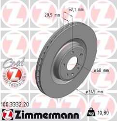 ZIMMERMANN Disc frana ZIMMERMANN 100.3332. 20 - automobilus