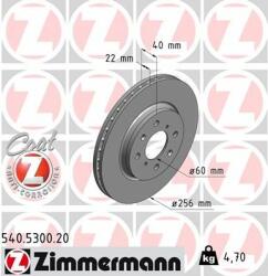 ZIMMERMANN Disc frana ZIMMERMANN COAT Z 540.5300. 20 (540.5300.20)