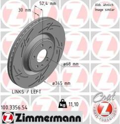 ZIMMERMANN Disc frana ZIMMERMANN BLACK Z 100.3356. 54 (100.3356.54)