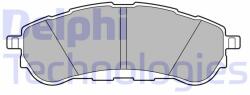 DELPHI set placute frana, frana disc DELPHI LP3707 (LP3707)
