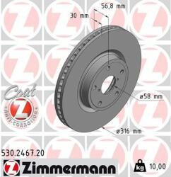 ZIMMERMANN Disc frana ZIMMERMANN COAT Z 530.2467. 20 (530.2467.20)