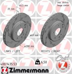 ZIMMERMANN Disc frana ZIMMERMANN 400.1435. 53