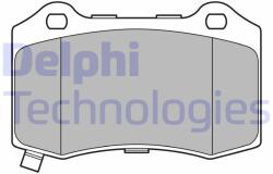 DELPHI set placute frana, frana disc DELPHI LP3676 (LP3676)
