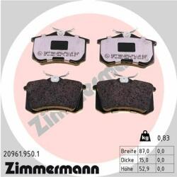 ZIMMERMANN set placute frana, frana disc ZIMMERMANN 20961.950. 1