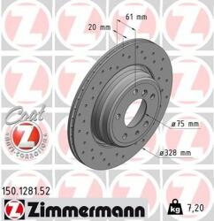 ZIMMERMANN Disc frana ZIMMERMANN SPORT Z 150.1281. 52 (150.1281.52)