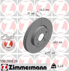ZIMMERMANN Disc frana ZIMMERMANN COAT Z 590.2800. 20 (590.2800.20)