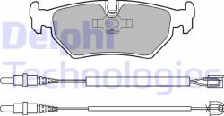 DELPHI set placute frana, frana disc DELPHI LP910 (LP910)