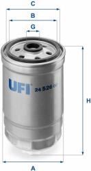 UFI filtru combustibil UFI 24.526. 00 (24.526.00) - automobilus