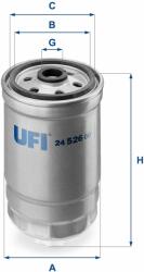UFI filtru combustibil UFI 24.526. 00 - automobilus