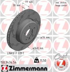 ZIMMERMANN Disc frana ZIMMERMANN BLACK Z 150.3434. 54 (150.3434.54)