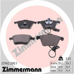 ZIMMERMANN set placute frana, frana disc ZIMMERMANN 23762.200. 1