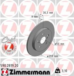 ZIMMERMANN Disc frana ZIMMERMANN COAT Z 590.2819. 20 (590.2819.20)