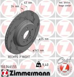 ZIMMERMANN Disc frana ZIMMERMANN BLACK Z 150.3461. 55 (150.3461.55)