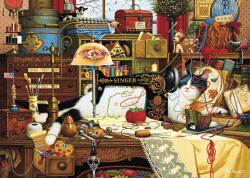 Schmidt Spiele - Puzzle Maggie, făcătorul de mizerii - 1 000 piese Puzzle