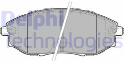 DELPHI set placute frana, frana disc DELPHI LP2183 (LP2183)
