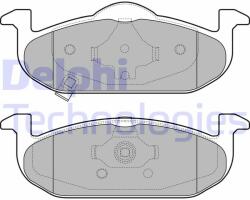 DELPHI set placute frana, frana disc DELPHI LP2695 (LP2695)