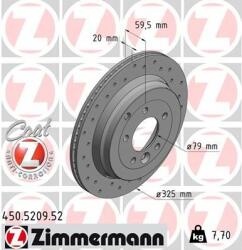 ZIMMERMANN Disc frana ZIMMERMANN SPORT Z 450.5209. 52 (450.5209.52)