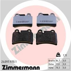 ZIMMERMANN set placute frana, frana disc ZIMMERMANN 24097.970. 1